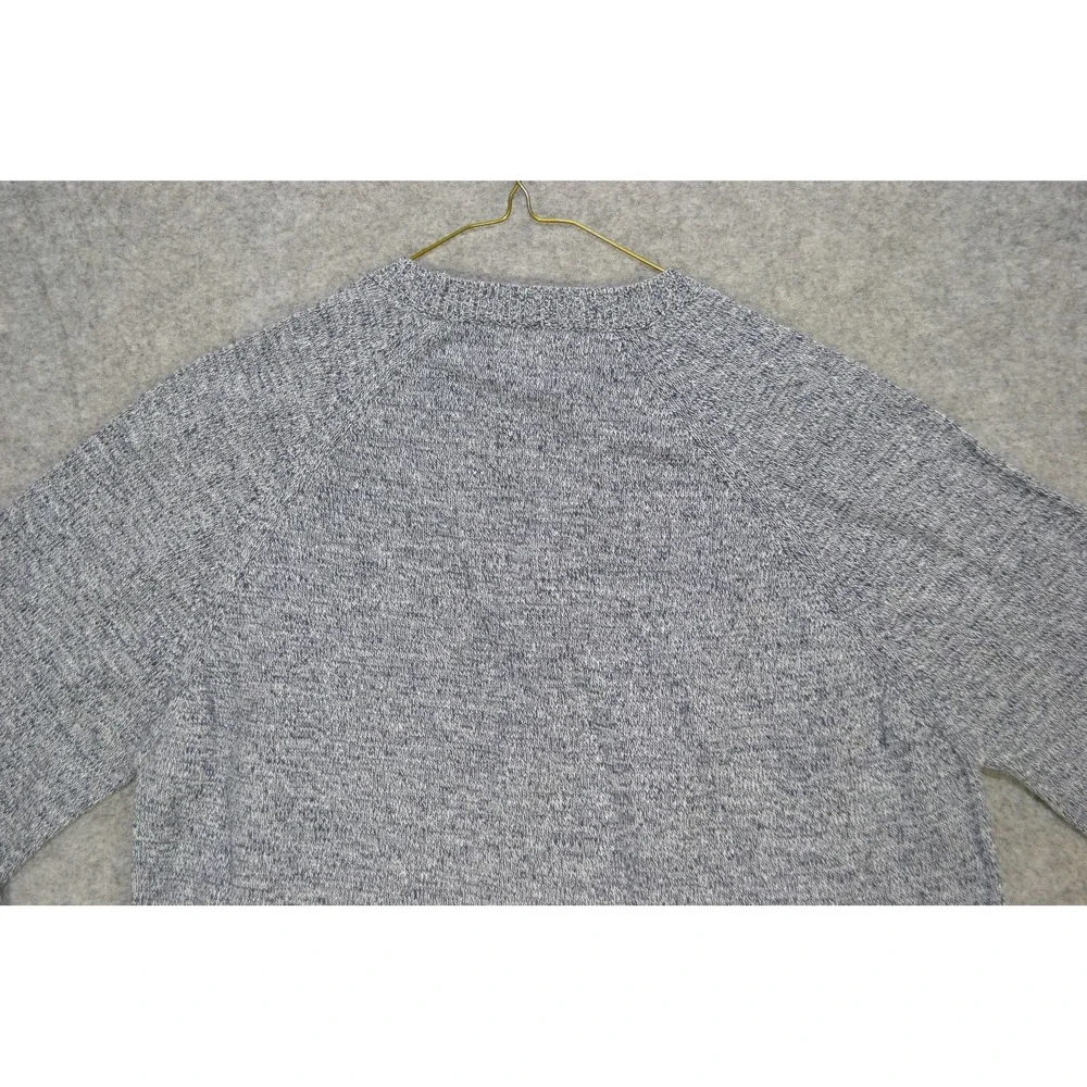 Barbour Beacon Brand Sweater Mens Large Blue Cotton Crewneck‎ Knit Pullover